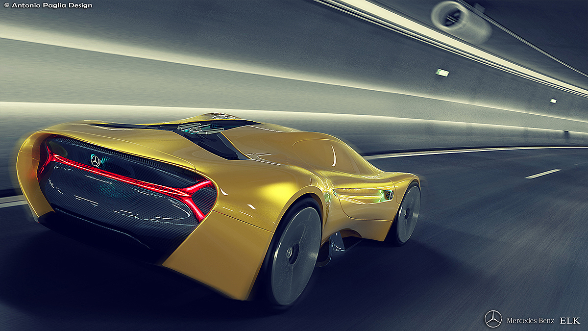 Elk，Benz，Elk electric vehicle，conceptual design，